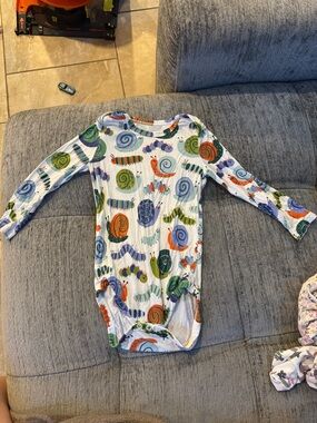 Little Sleepies Inchin Along long sleeve body suit